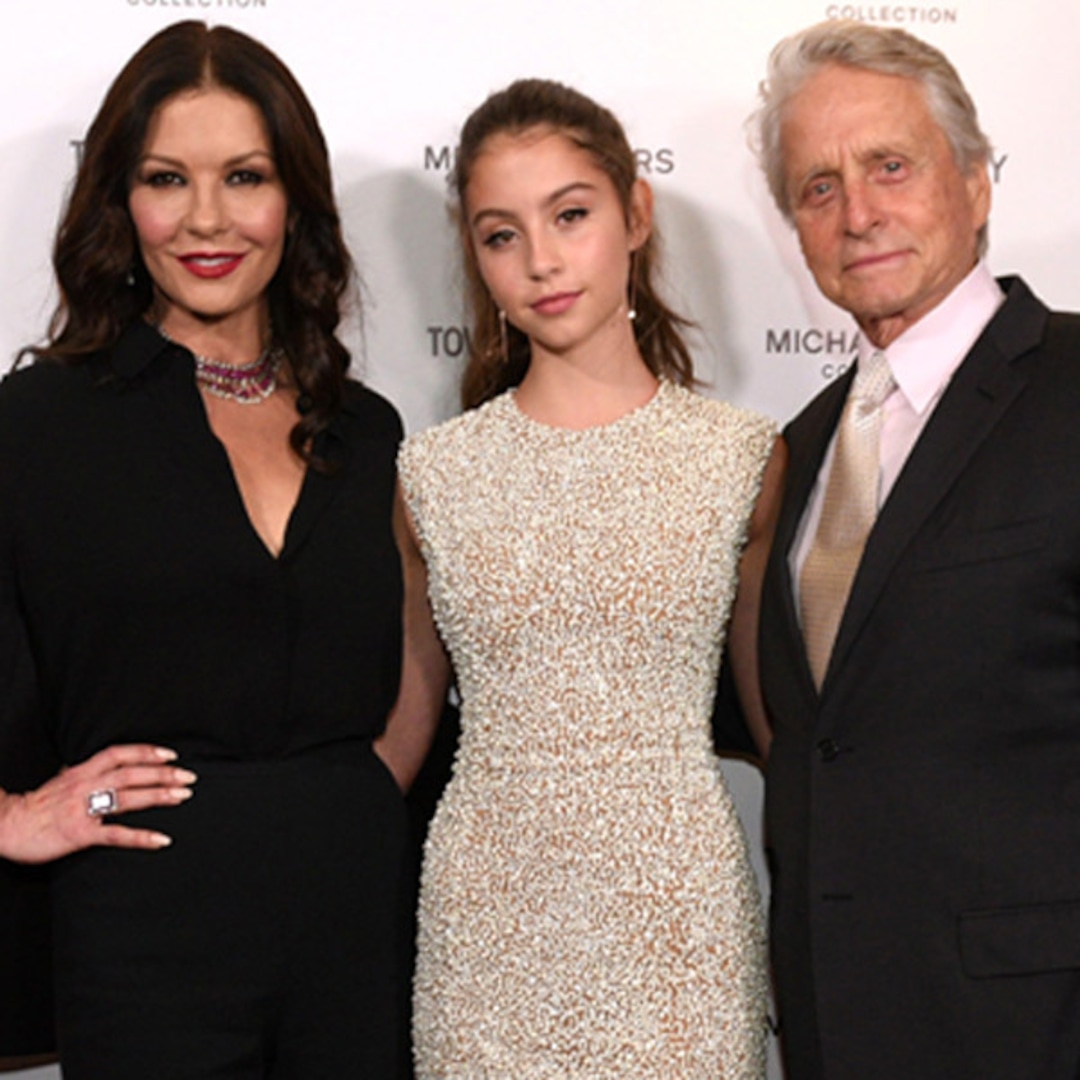 Michael Douglas & Catherine Zeta-Jones' Daughter on If They're Strict